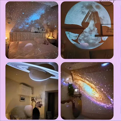Star Projector Night Lamp Bluetooth Space Projection LED