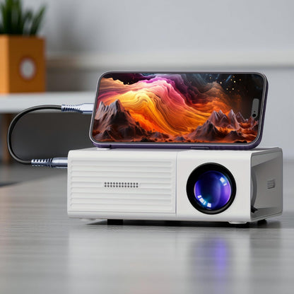 Mini Projector 3000 Lumens Portable Home Theater