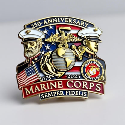 Przypinka Metalowa Patriotyczna Emblemat Kolekcjonerski