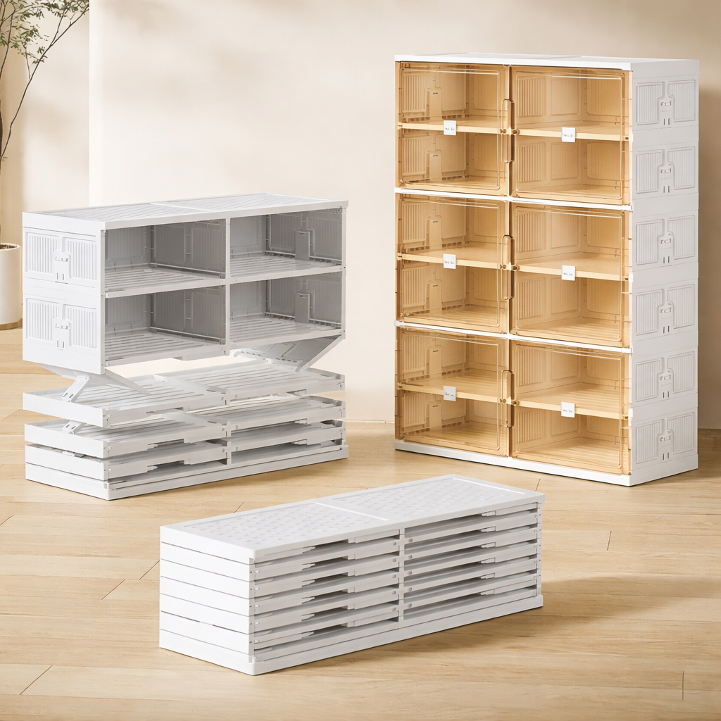 Regał Obuwie Modułowy Pionowy Przechowywanie Domowe