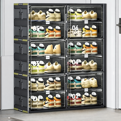 Regał Obuwie Modułowy Pionowy Przechowywanie Domowe