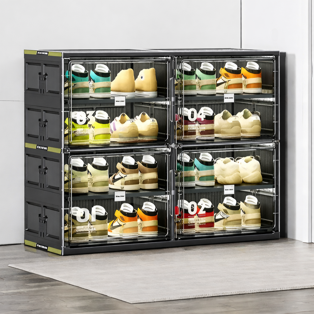 Regał Obuwie Modułowy Pionowy Przechowywanie Domowe