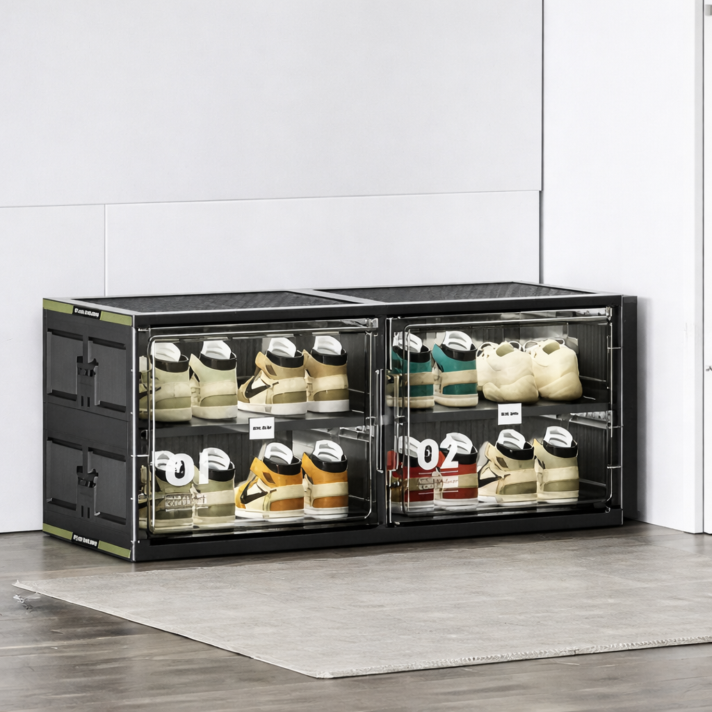 Regał Obuwie Modułowy Pionowy Przechowywanie Domowe