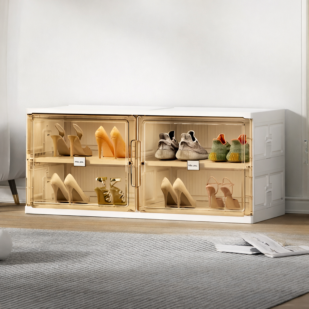 Regał Obuwie Modułowy Pionowy Przechowywanie Domowe