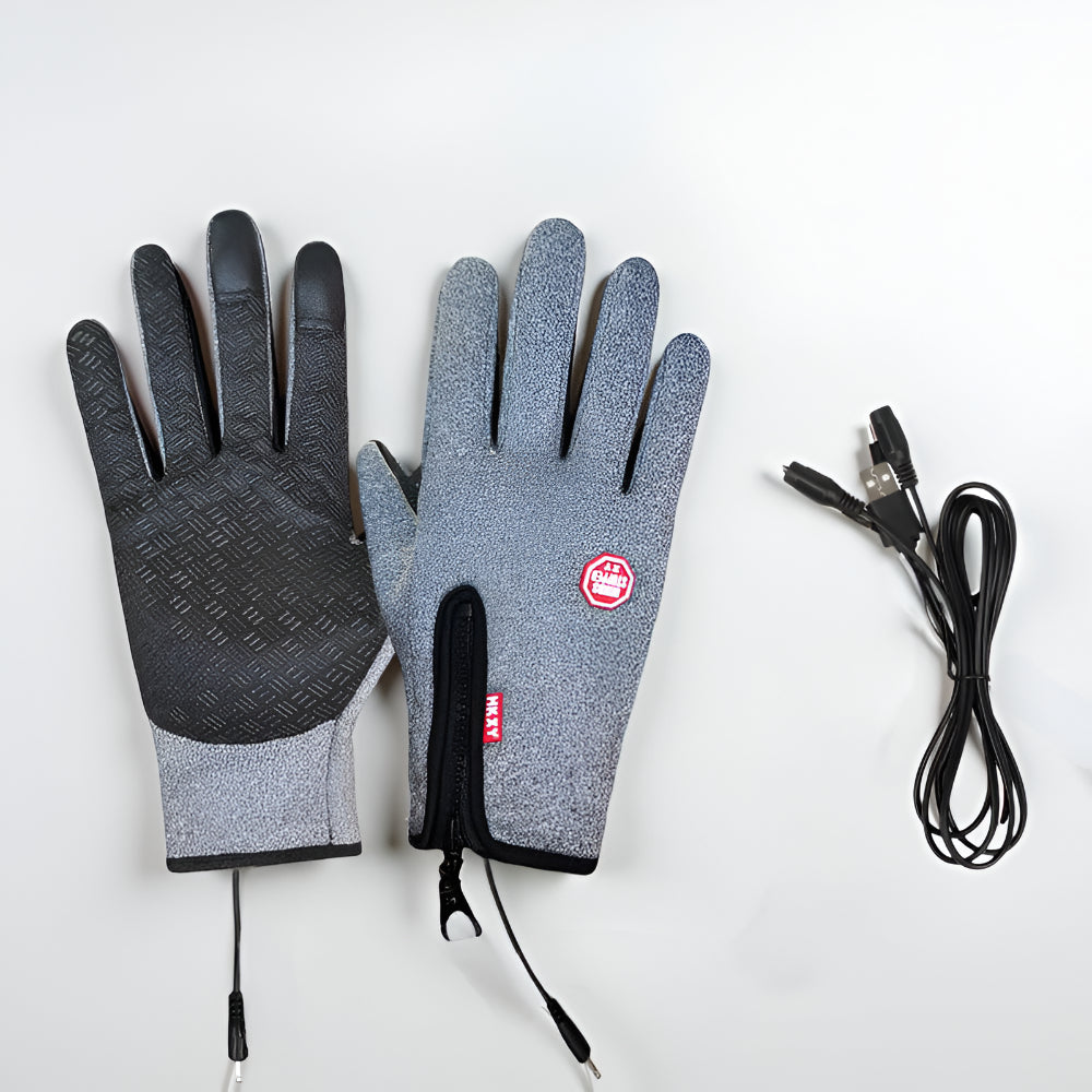 Rękawice Grzewcze Zimowe Obsługa Ekranów Dotykowych