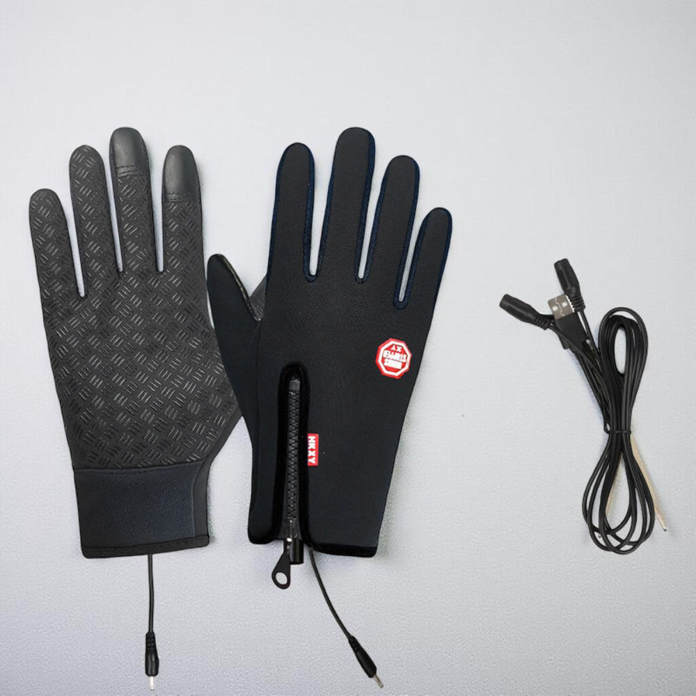 Rękawice Grzewcze Zimowe Obsługa Ekranów Dotykowych