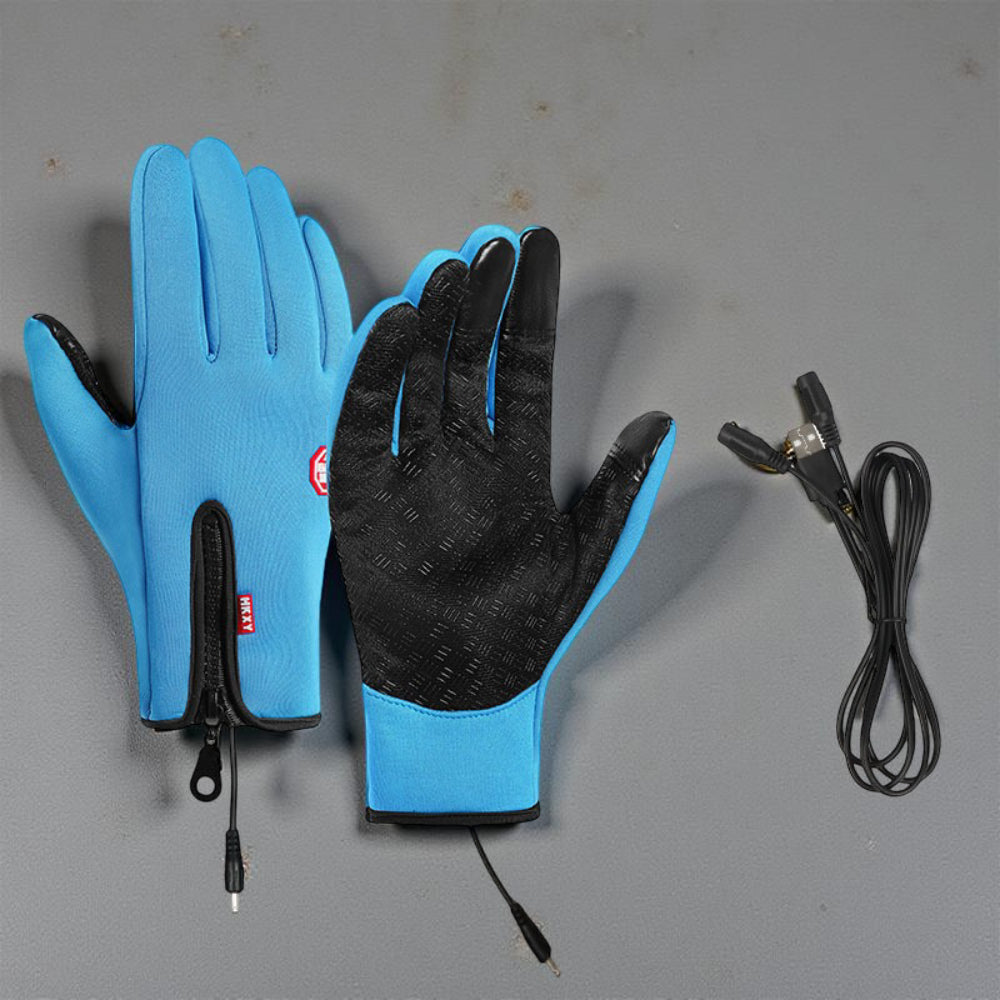 Rękawice Grzewcze Zimowe Obsługa Ekranów Dotykowych