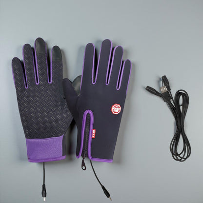 Rękawice Grzewcze Zimowe Obsługa Ekranów Dotykowych