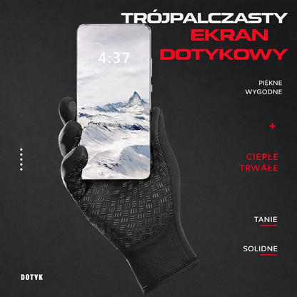Rękawice Zimowe Dotykowe Codzienne Aktywności