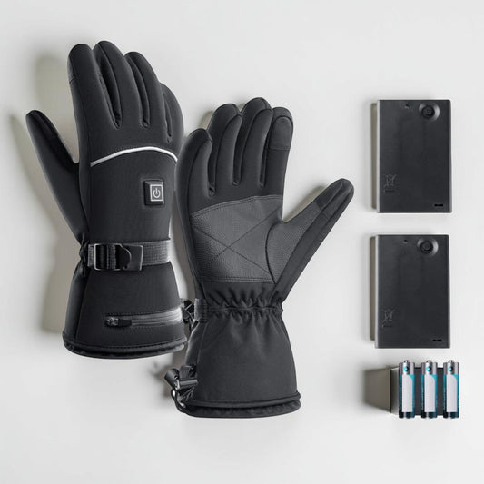 Rękawice Zimowe Elektryczne Sportowe Regulacja Temperatury