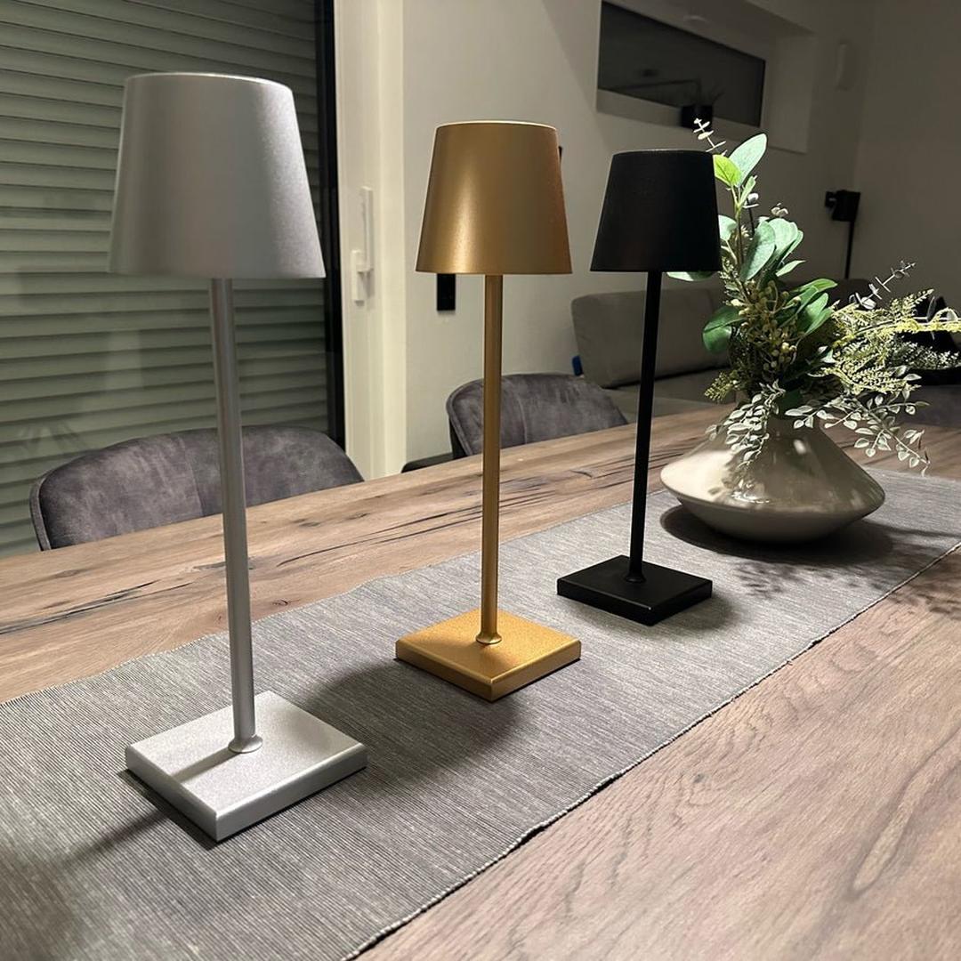 Wireless Rechargeable Table Lamp | Portable