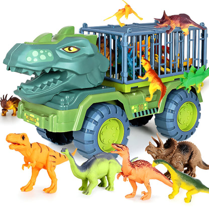 Toy Car Dinosaur Truck Figures Children