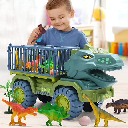 Toy Car Dinosaur Truck Figures Children