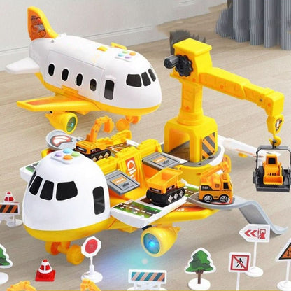Toy Airplane Children's Vehicle Set