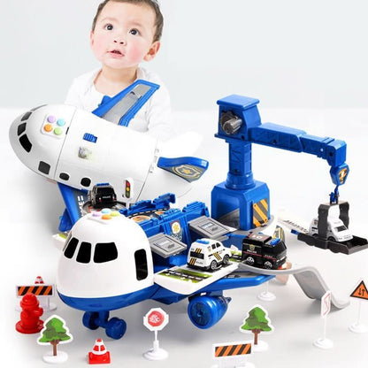 Toy Airplane Children's Vehicle Set