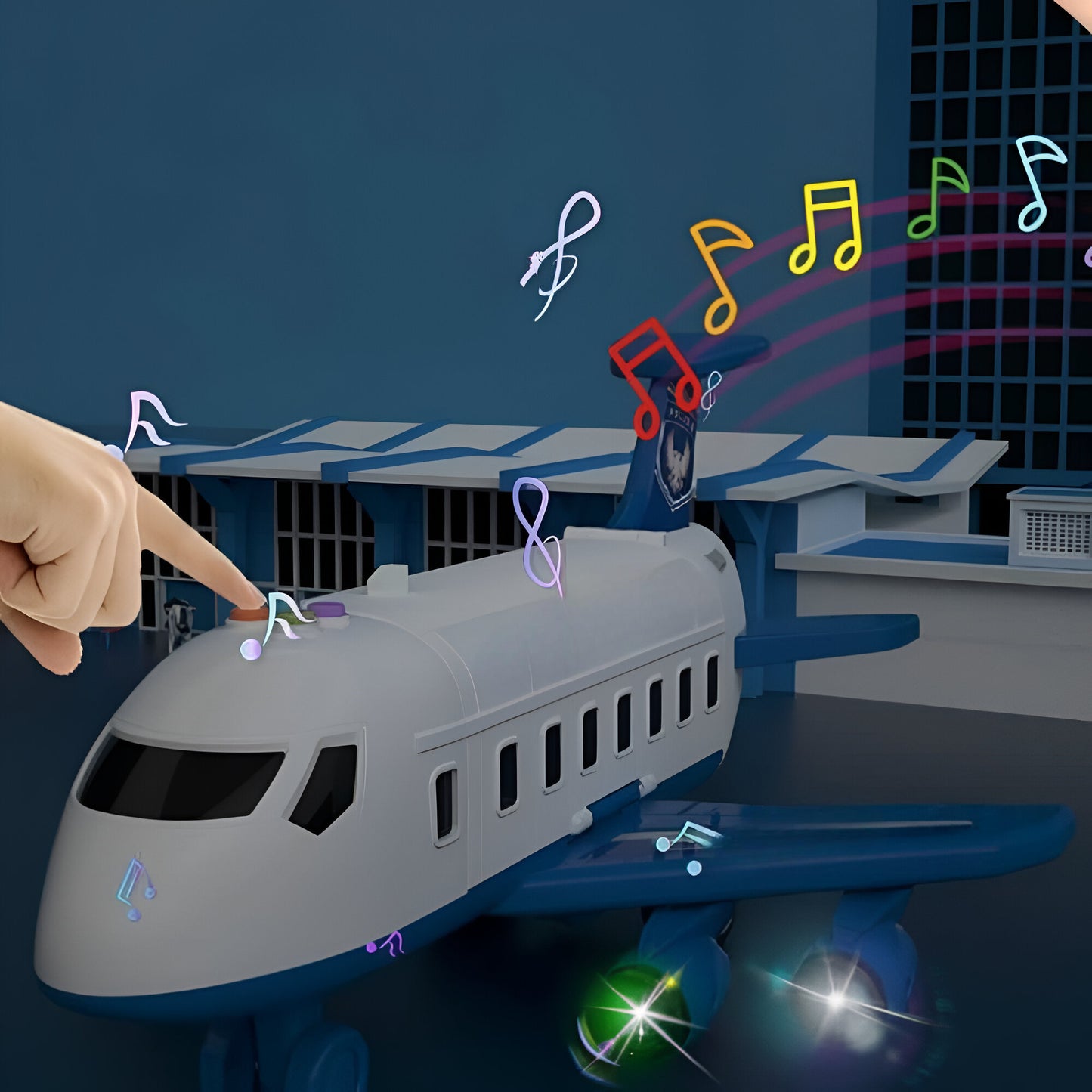 Toy Airplane Children's Vehicle Set