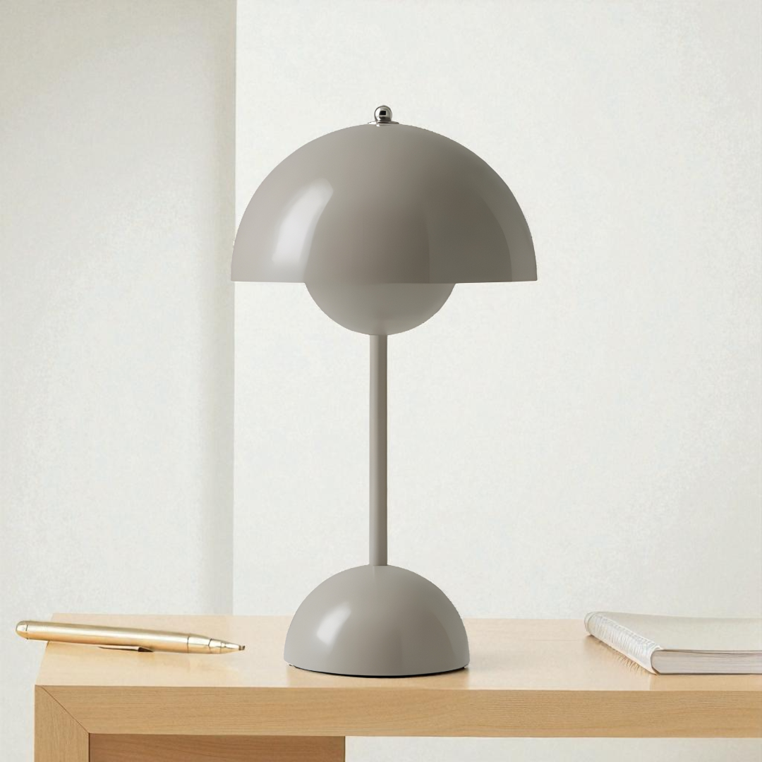 Skandynawska Kopułowa Lampa Stołowa | Skandynawski Design