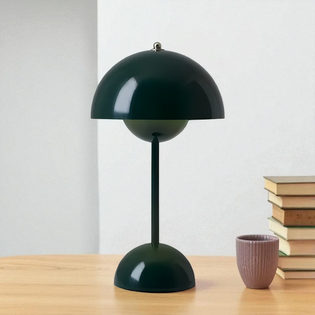 Skandynawska Kopułowa Lampa Stołowa | Skandynawski Design