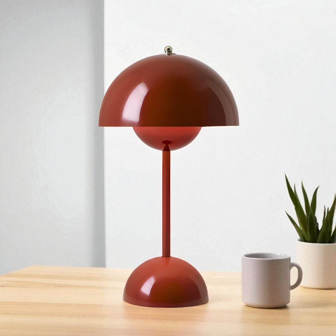 Skandynawska Kopułowa Lampa Stołowa | Skandynawski Design