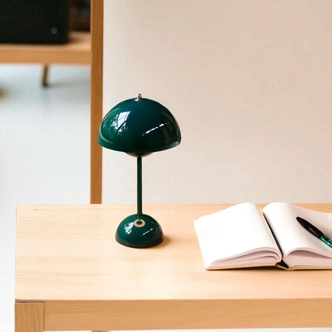 Skandynawska Kopułowa Lampa Stołowa | Skandynawski Design