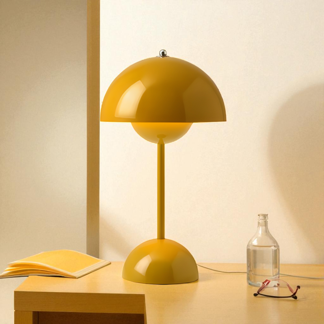 Skandynawska Kopułowa Lampa Stołowa | Skandynawski Design