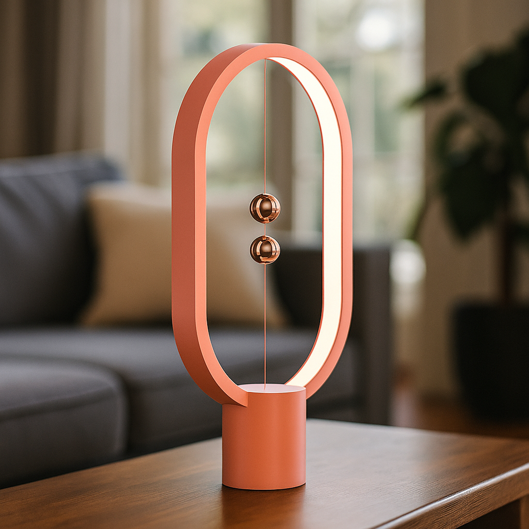 Skandynawska Magnetyczna Lampa Stołowa | Regulowany LED