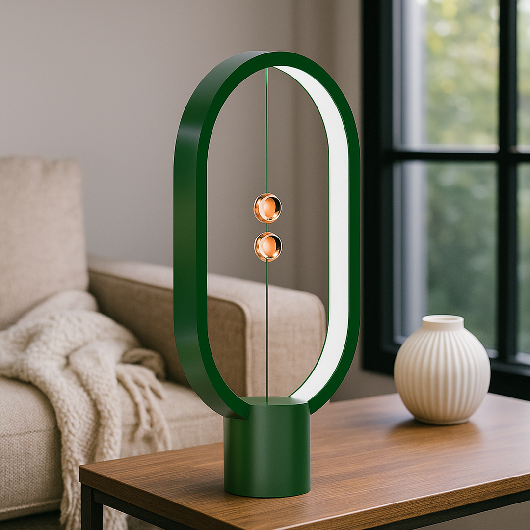Skandynawska Magnetyczna Lampa Stołowa | Regulowany LED