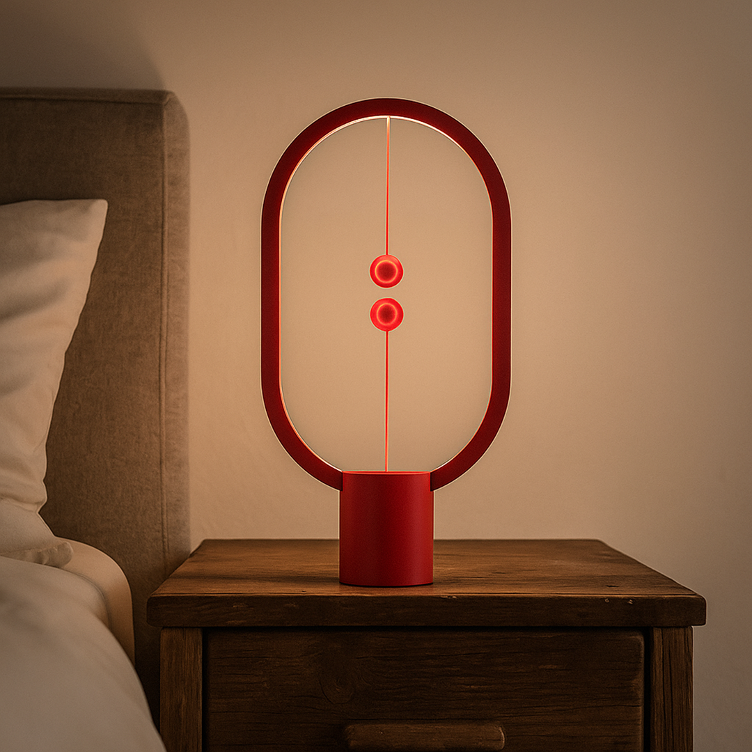 Skandynawska Magnetyczna Lampa Stołowa | Regulowany LED
