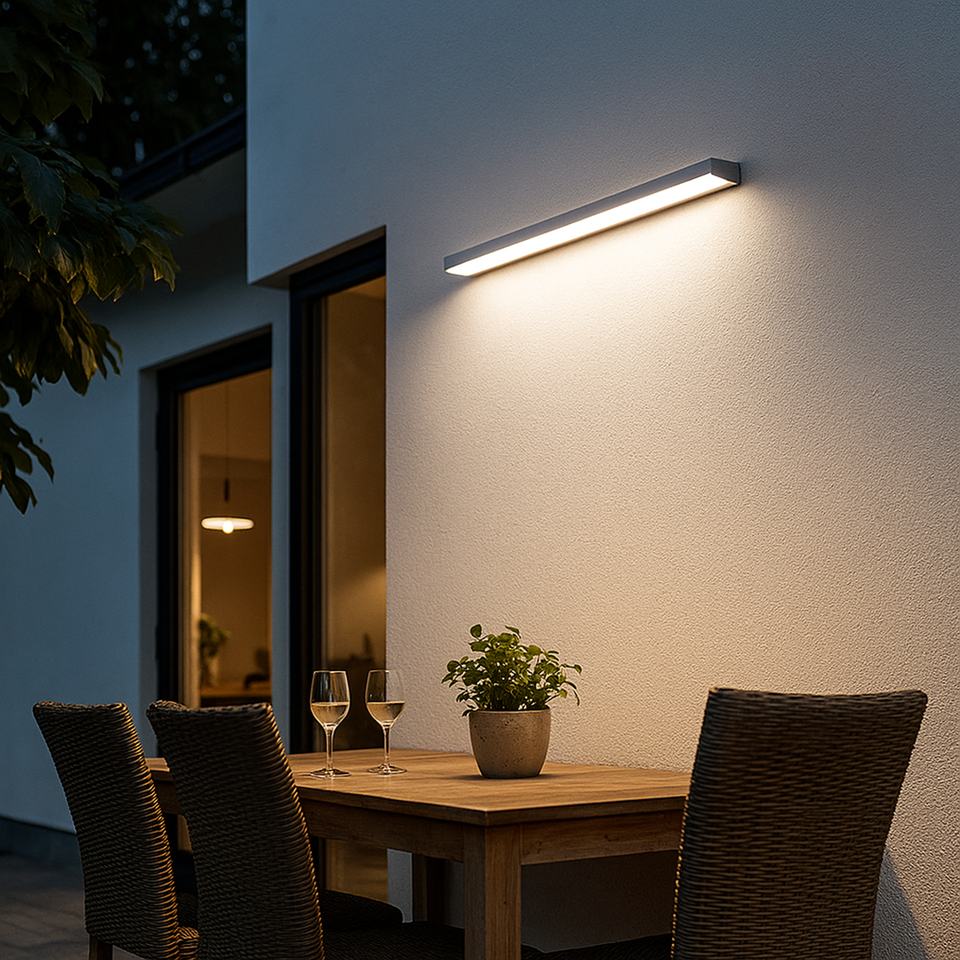 Skandynawska Zewnętrzna Lampa Ścienna | LED