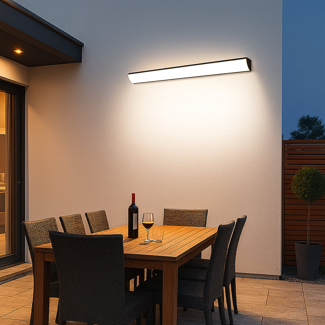 Skandynawska Zewnętrzna Lampa Ścienna | LED