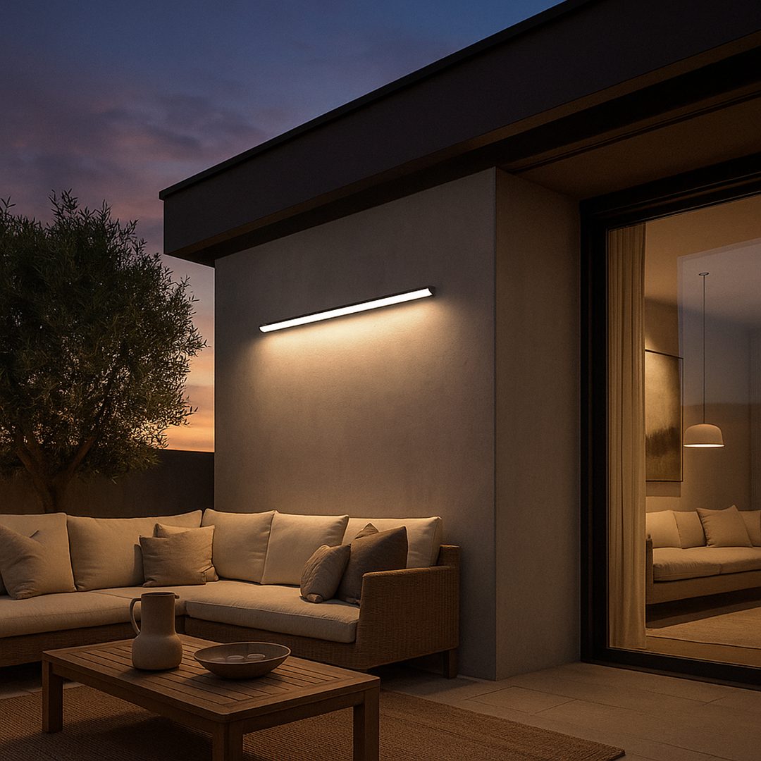 Skandynawska Zewnętrzna Lampa Ścienna | LED