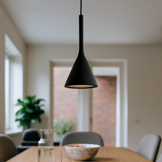 Skandynawski Zestaw Lamp Wiszących | Stożkowy Design