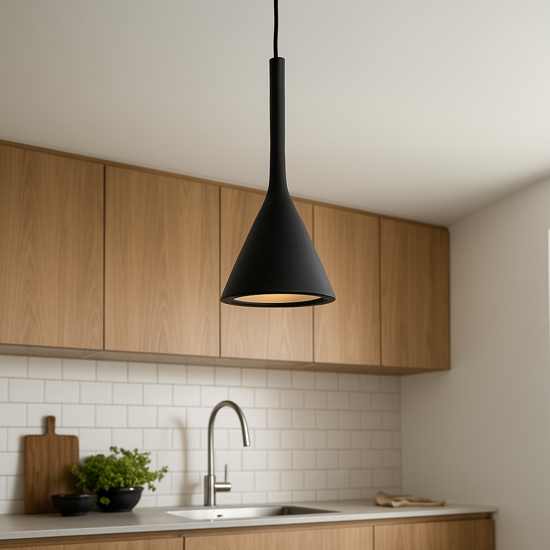 Skandynawski Zestaw Lamp Wiszących | Stożkowy Design