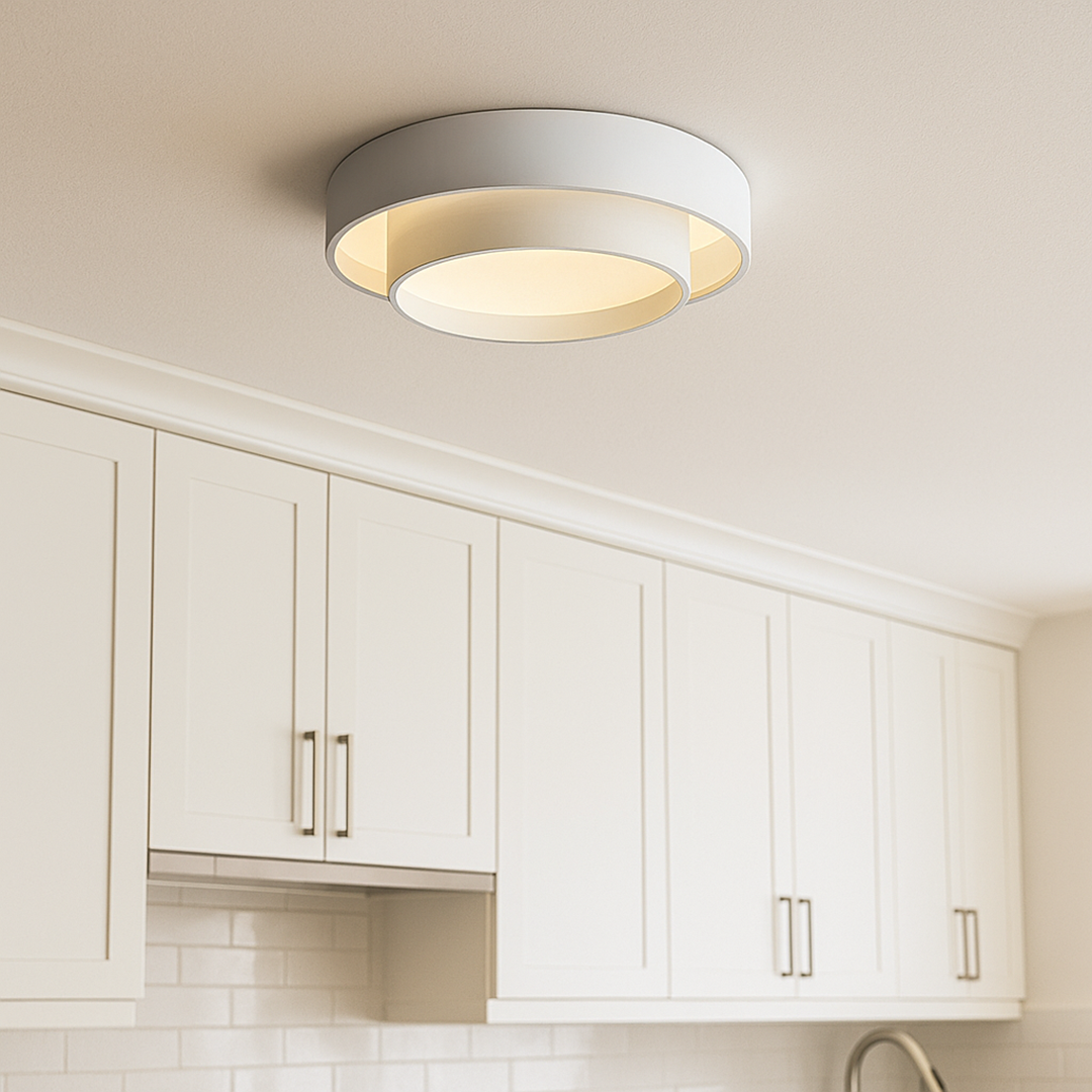 Stylowa Lampa Sufitowa Natynkowa | Sypialnia