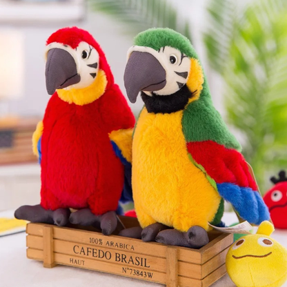 Interactive Talking Parrot Plush Toy for Kids to Repeat Voice - Image 10