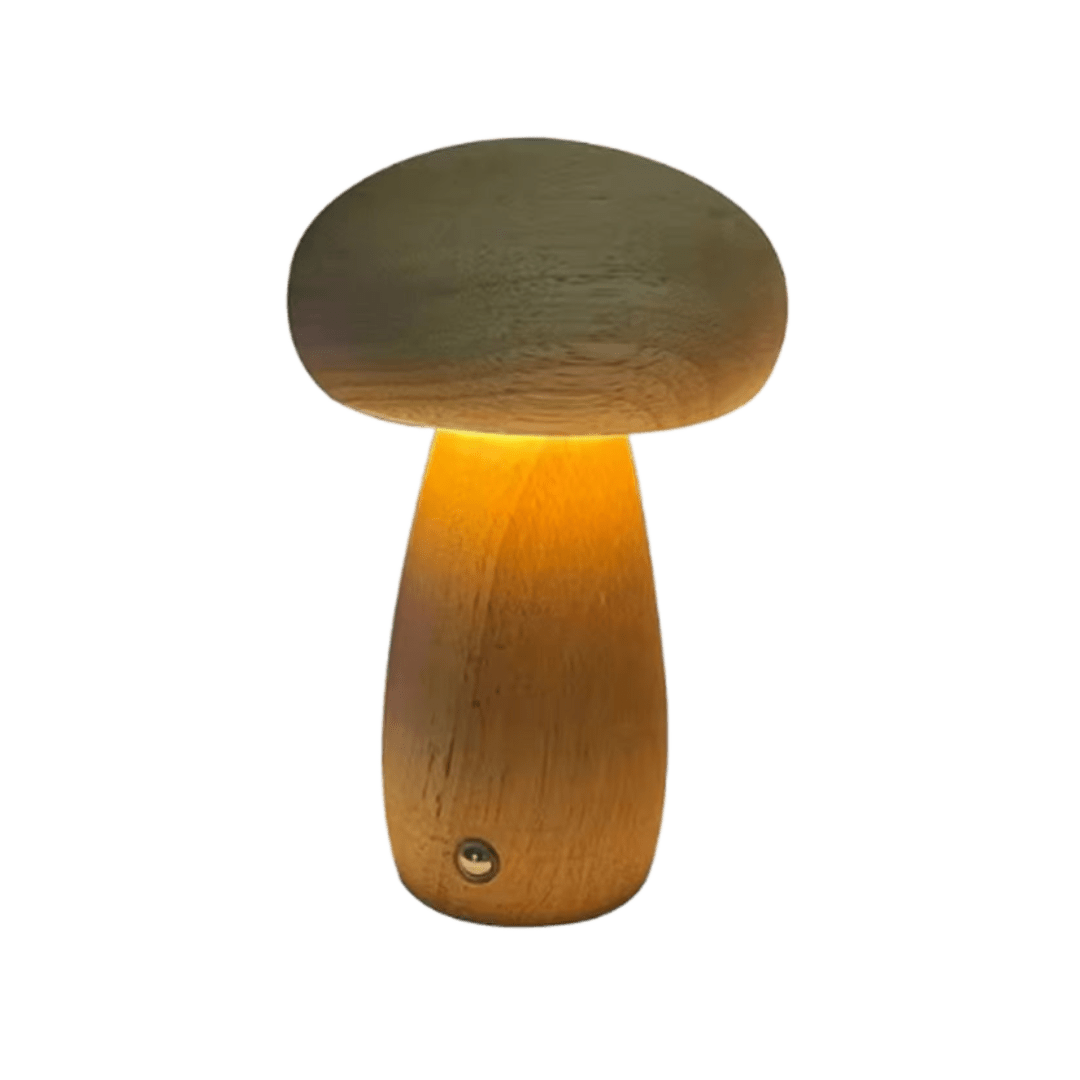 Mushroom-Shaped Night Lamp | Dimmable LED
