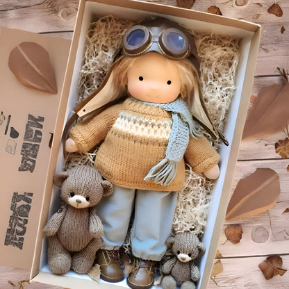 Vintage Children's Doll Cuddle Toy Gift for Children