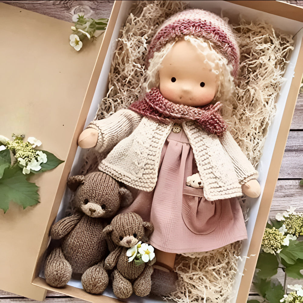 Vintage Children's Doll Cuddle Toy Gift for Children