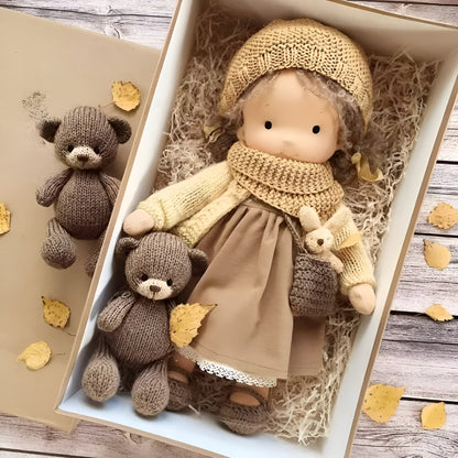 Vintage Children's Doll Cuddle Toy Gift for Children