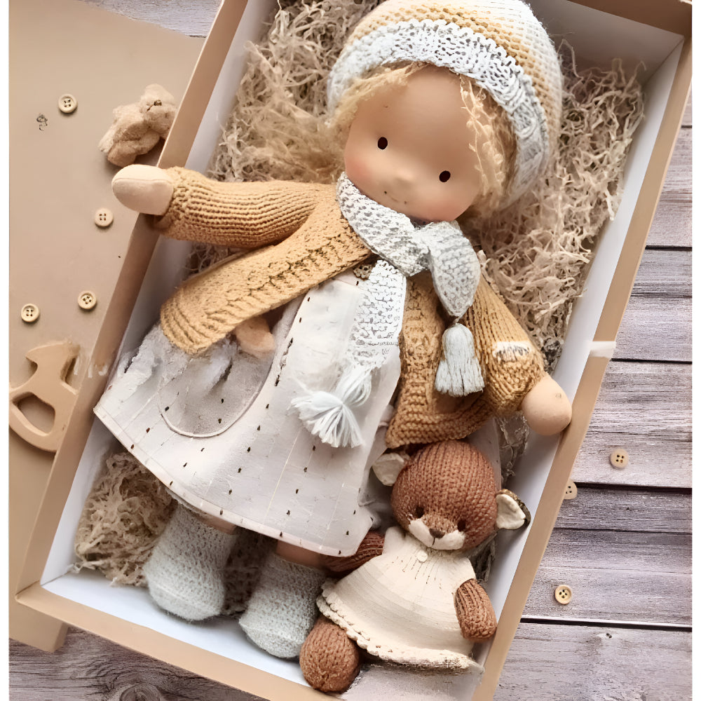 Vintage Children's Doll Cuddle Toy Gift for Children