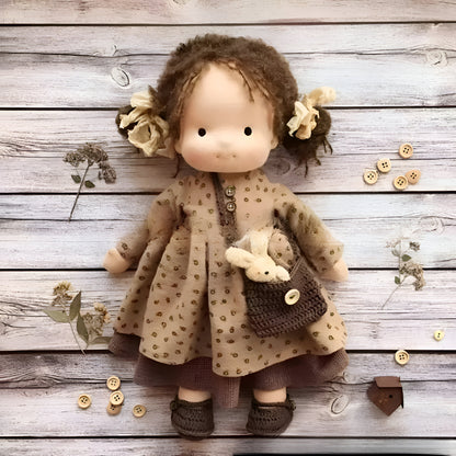 Vintage Children's Doll Cuddle Toy Gift for Children