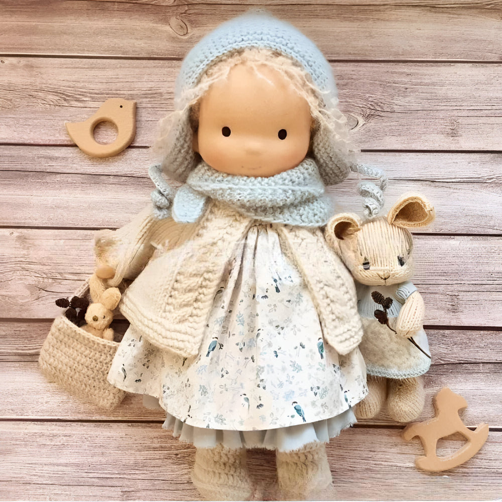 Vintage Children's Doll Cuddle Toy Gift for Children