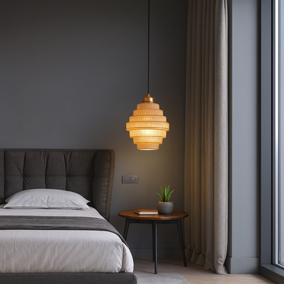 Warstwowa Szklana Lampa Sufitowa | Nowoczesna