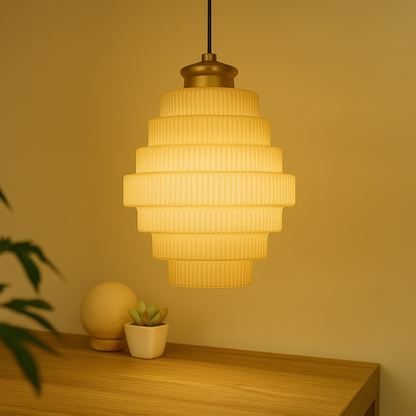 Warstwowa Szklana Lampa Sufitowa | Nowoczesna