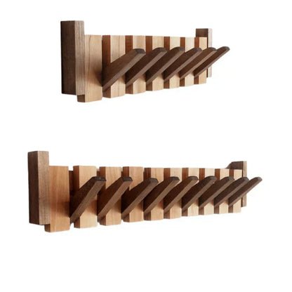 Wooden Wall Hanger Piano Style Hallway
