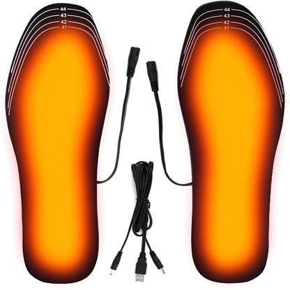 Electric USB Winter Shoe Insoles