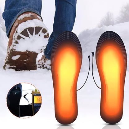 Electric USB Winter Shoe Insoles