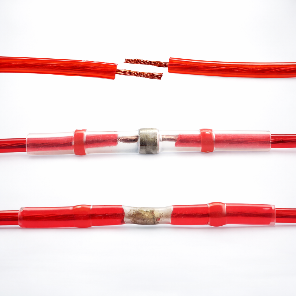 Waterproof Heat-Shrink Soldering Connectors for Wires