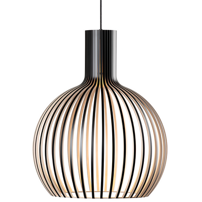 Nordic Wooden Ceiling Lamp | Rustic Scandinavian Design