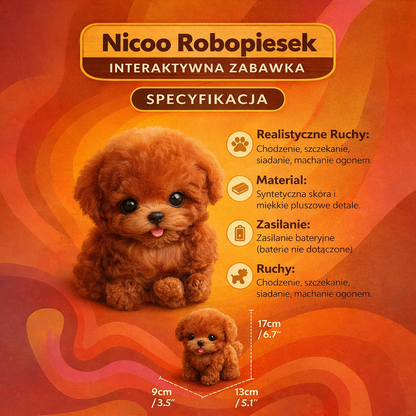 Interactive Toy Robot Dog Walking Barking for Children